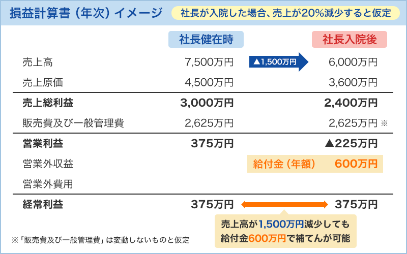 損益計算書（年次）イメージ
